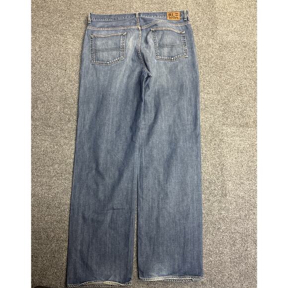 Ralph Lauren Polo Jeans Co Mens 38x36 Relaxed Straight Leg Hayden Jeans - Picture 9 of 9